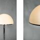 Vintage Swedish Chrome & White Acrylic Floor Lamp from Nybro Armaturfabrik
