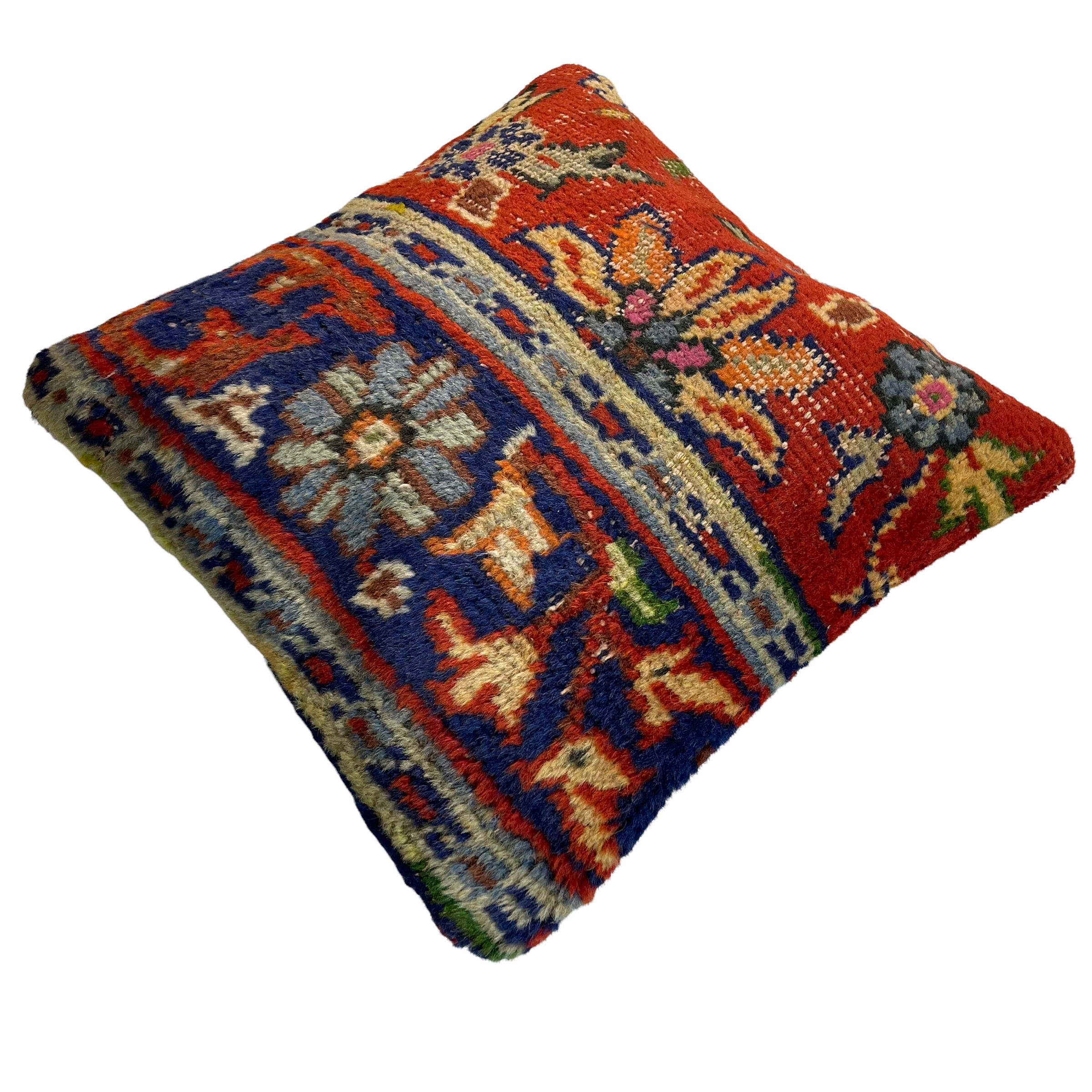 Vintage turkish rug cushion cover 45 x 45 cm