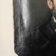 Old oil painting on octagonal canvas portrait countryside decoration
