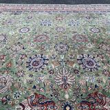 Carpet XXL Tabriz Shah Abbas Emerald Green