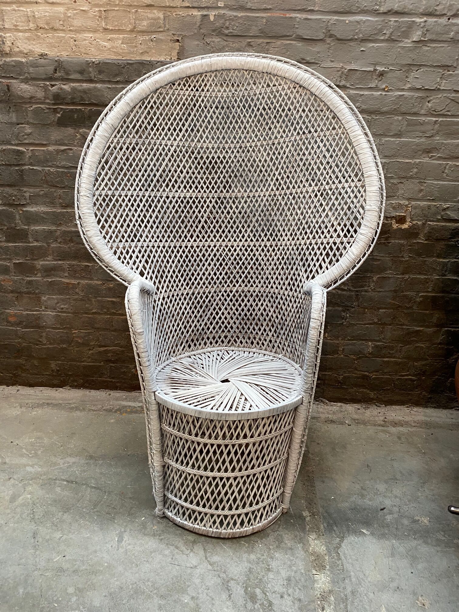 White Emmanuelle Chair