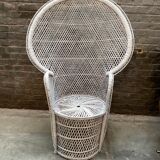 White Emmanuelle Chair