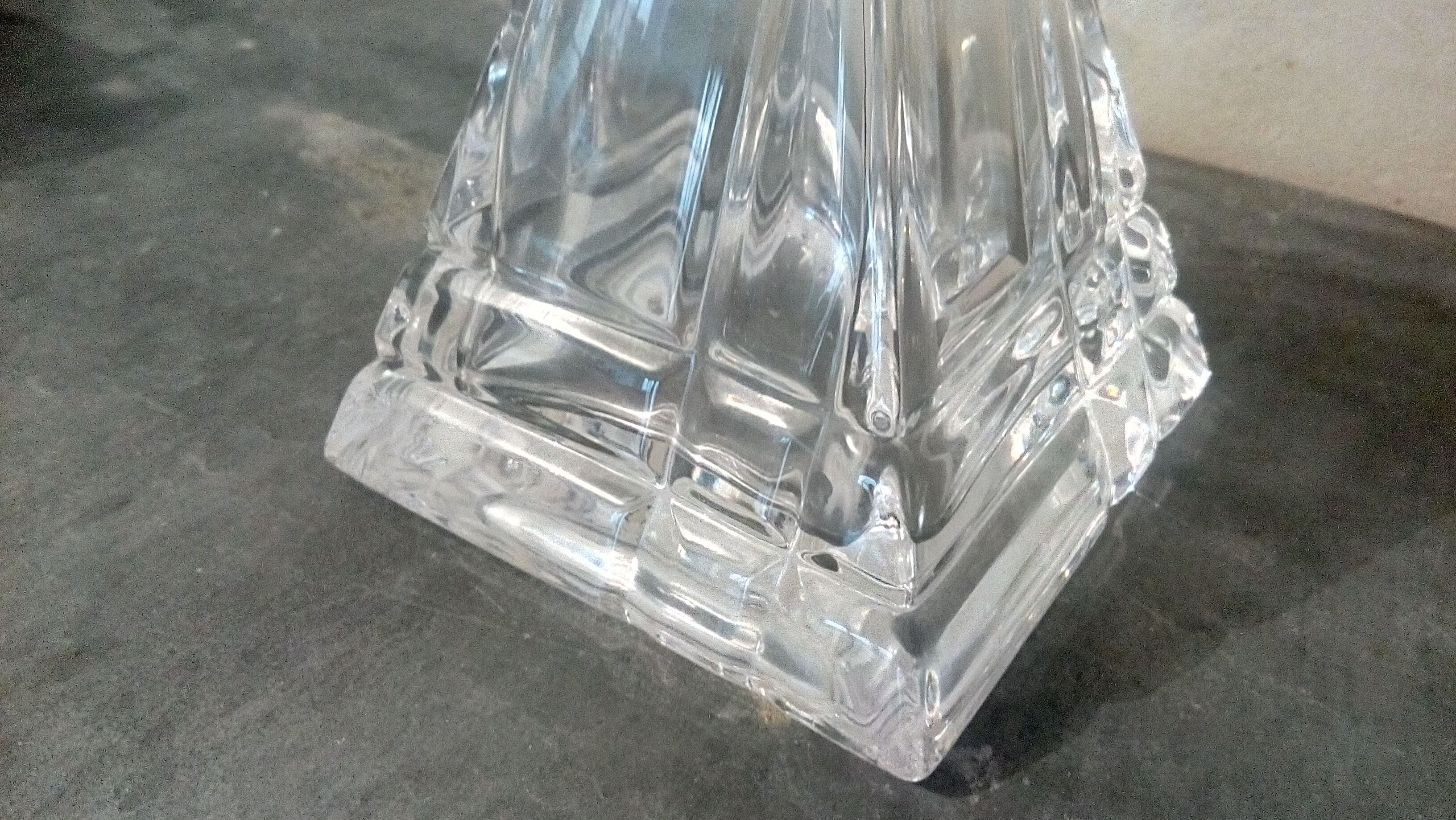 Crystal perfume bottle