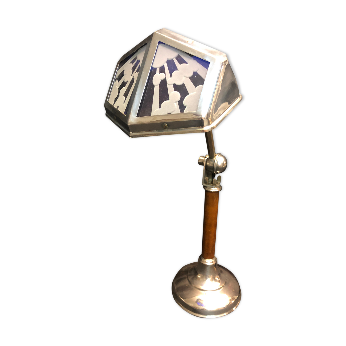 Lampe pirouett 54 cm art deco