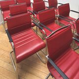 Suite of 12 ATK710 armchairs, ICF
