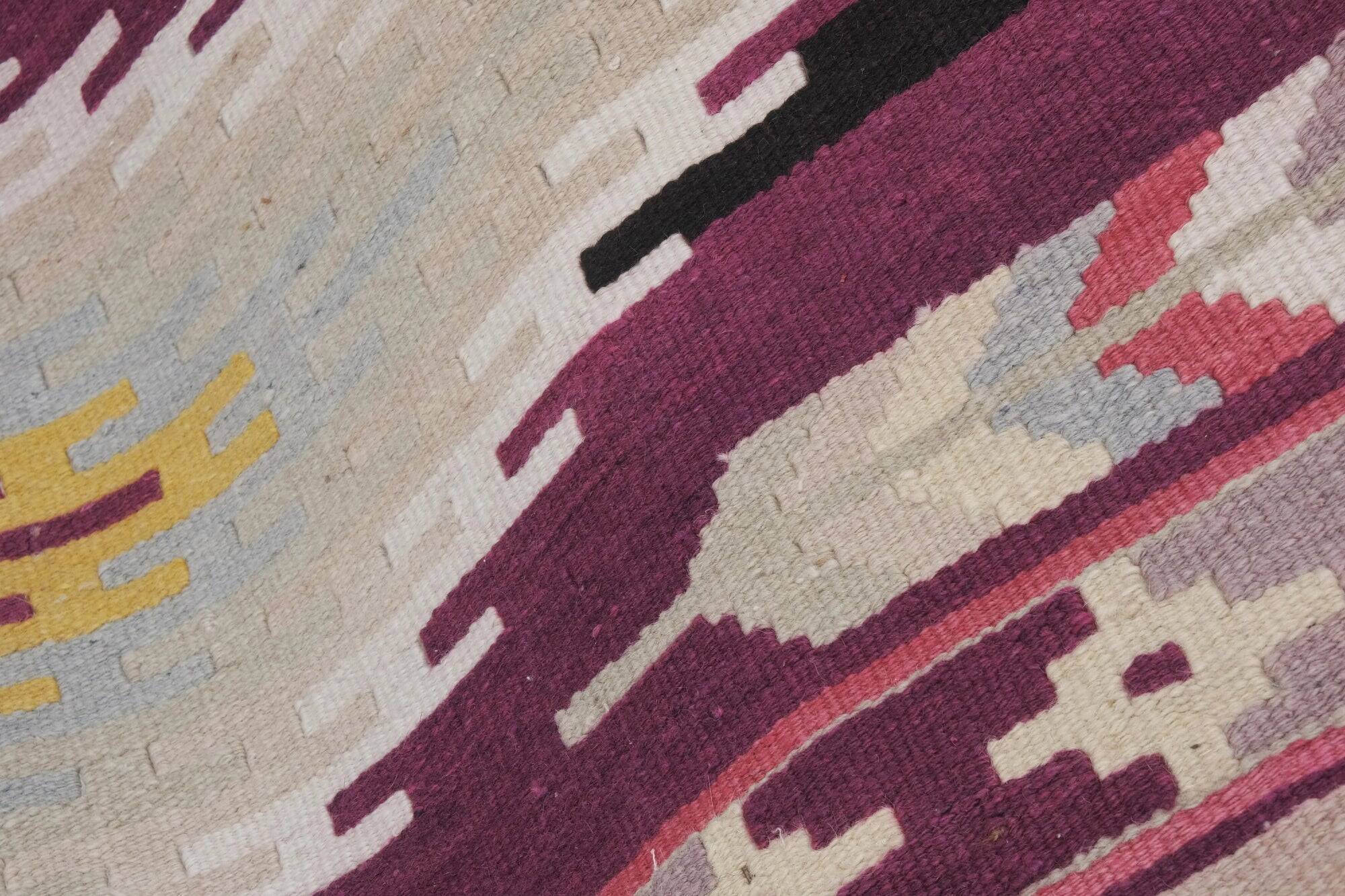 Vintage Turkish hallway rug 75x724 cm