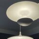 Suspension cascade design 3 white metal saucers