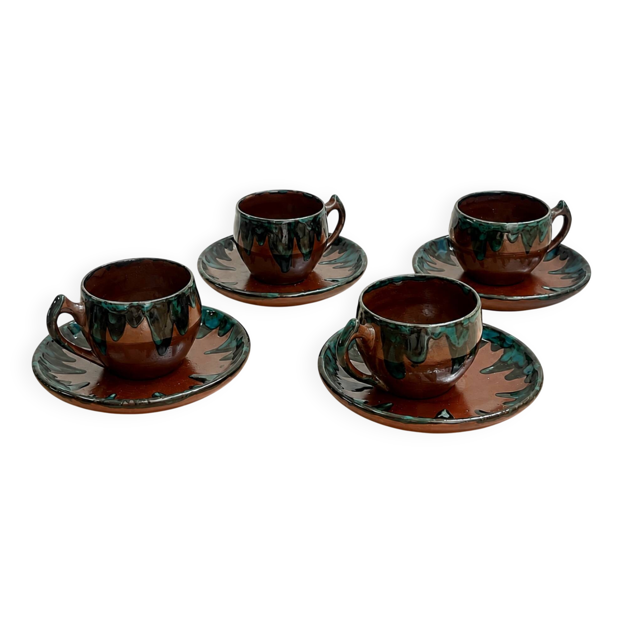 Tasses céramiques 1960/70
