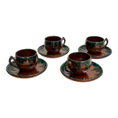 Tasses céramiques 1960/70