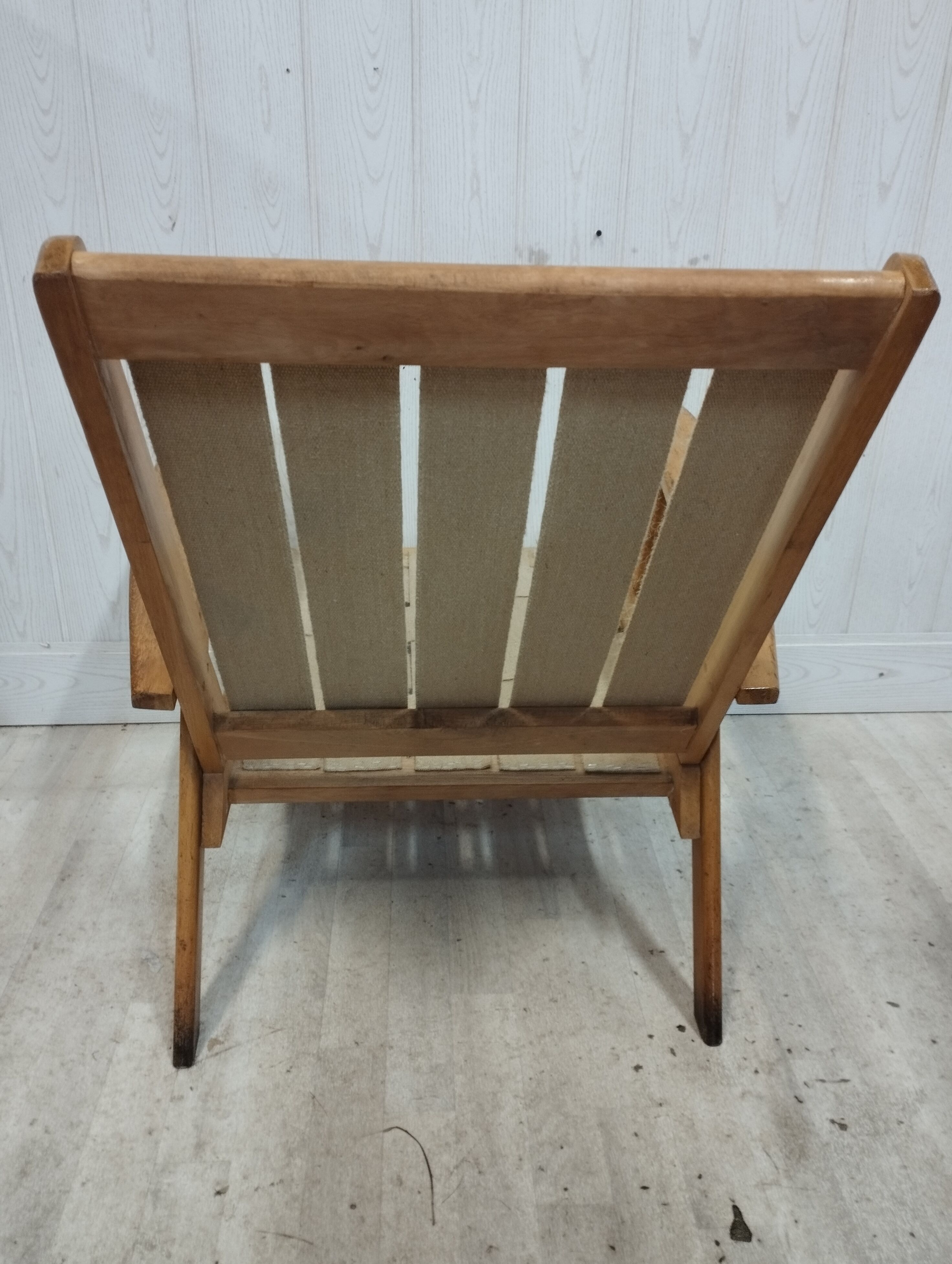 Vintage armchair compass feet