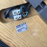 Massive vintage 80' wooden ceiling spotlights - Scandinavian design