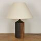 Lampe en grès