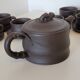 Chinese Terracotta Tea Set Yixing Bamboo Decor