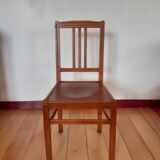 Suite 5 chaises 1950
