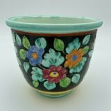 Cerart monaco cerart 3,811 polychrome decor floral 1950