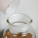 Set of 2 Large Glass Pasta Jars with Stopper Lids, 4 Litre Pasta Containers