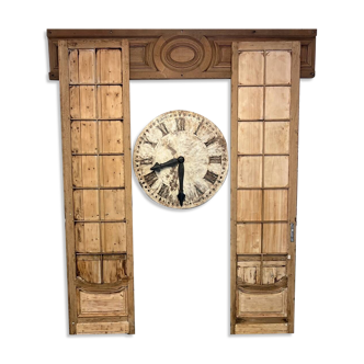 Grandes portes boiserie de château XVIII eme