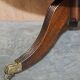 Restored hardwood revolving library circa 1810 Regency