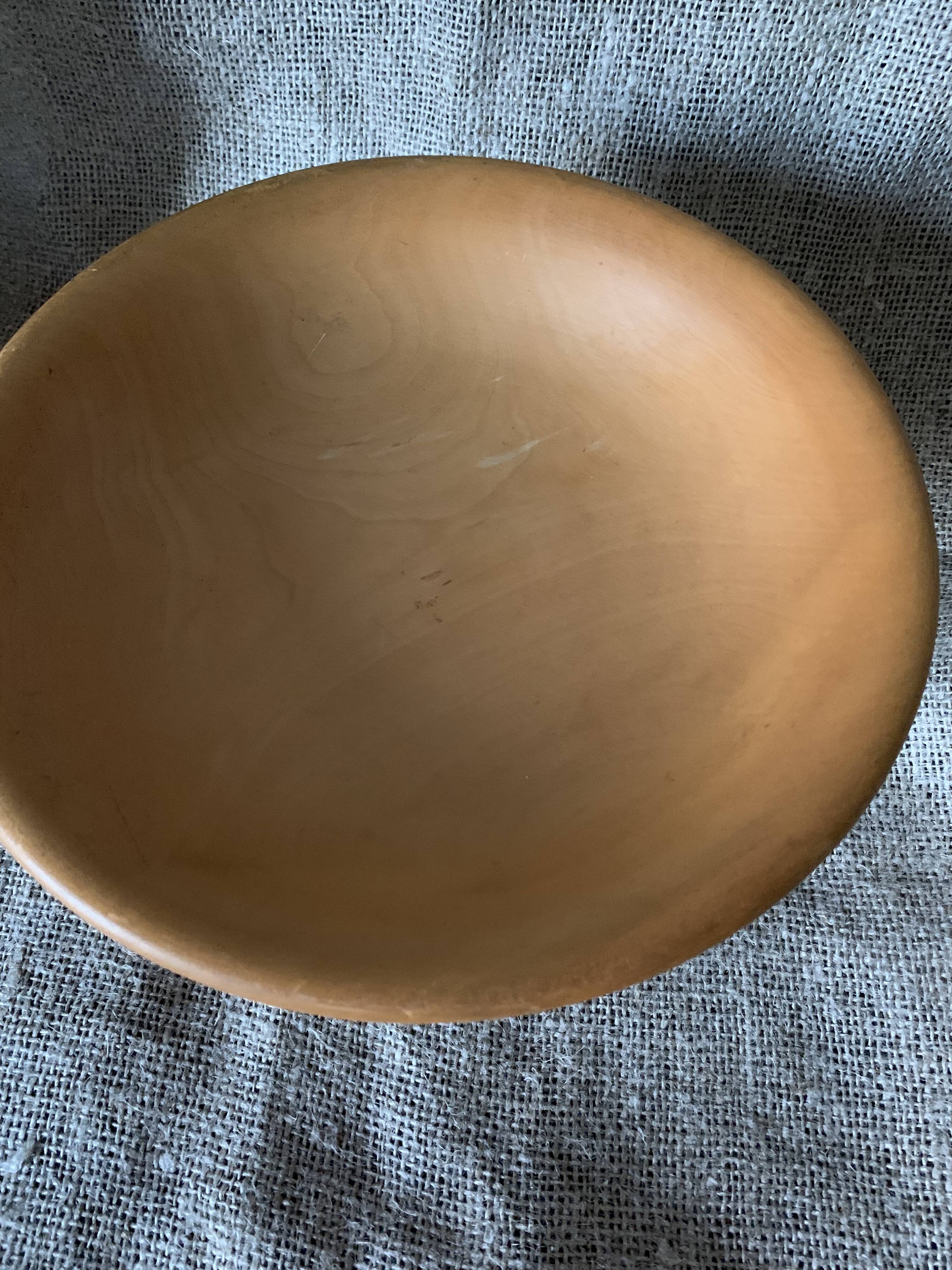 Large wooden cup