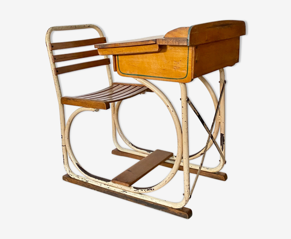 Vintage school desk
