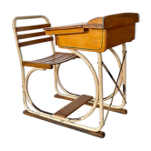 Pupitre d'écolier vintage