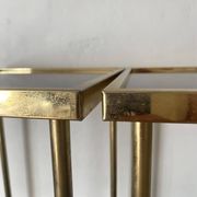 Tables de chevet ou bouts de canapé années 70-80