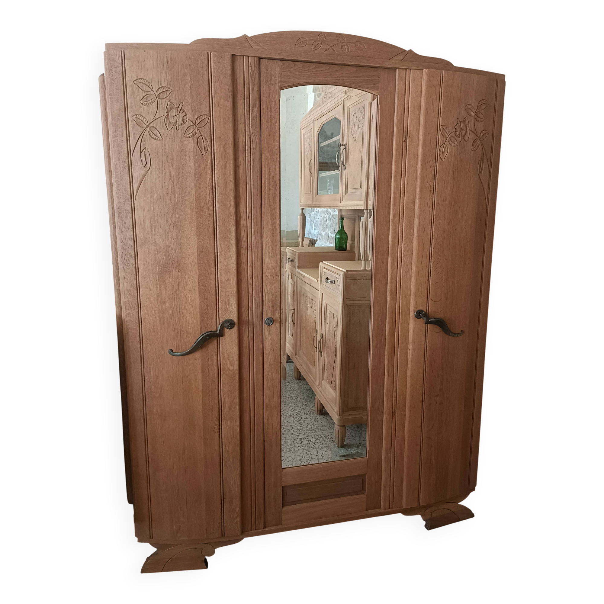 Armoire Art Déco rénovée
