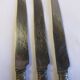 Couteaux anciens couvert de table service estampille Au Diamant