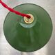 Lot 3 old industrial conical suspensions emaillees 25 cm