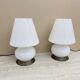 XL mid-century design Murano glass swirl lamps, 1970s