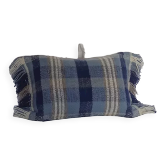 Pop-up de Noël 2022 - Coussin rectangulaire bleu