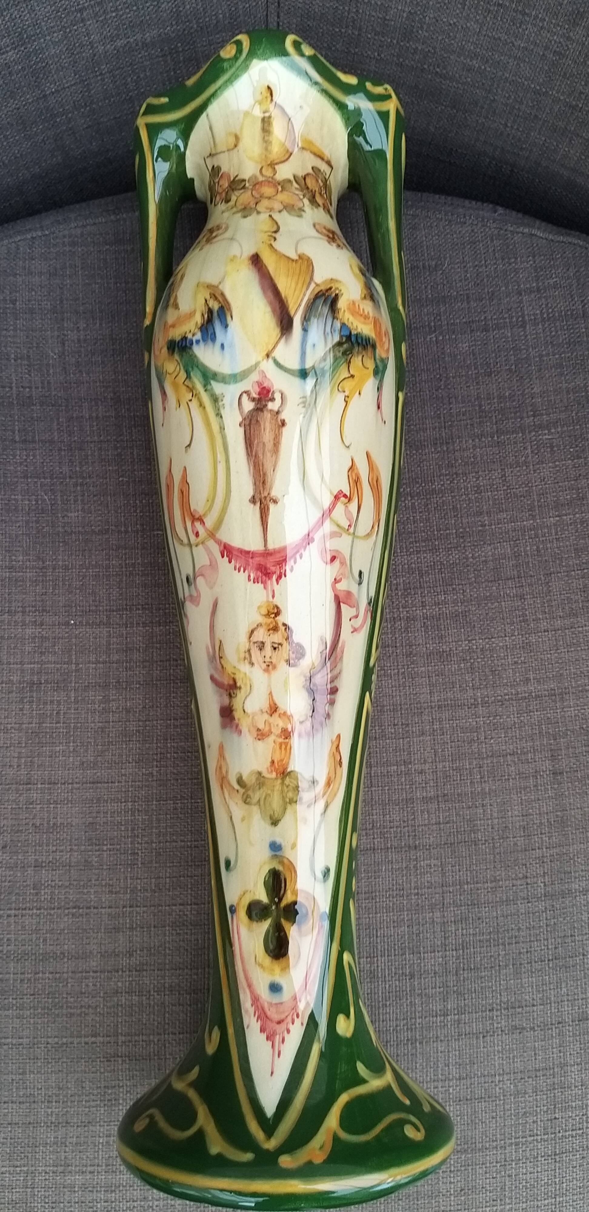 Vase by Jérôme Massier Fils, Vallauris