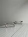 Bougeoir chandelier en inox brillant