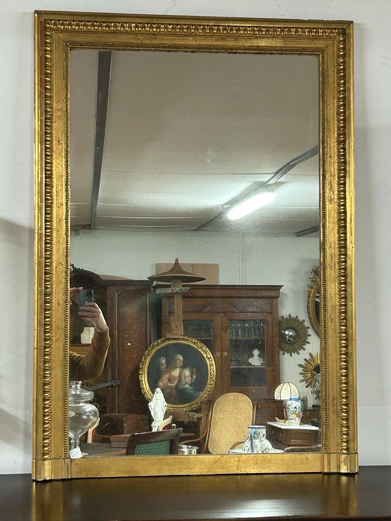 Louis phillipe mirror, louis xvi style, late 19th century