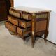 Rosewood and Amaranth chest of drawers, Louis XV / Louis XVI Transition style – Late 19th century