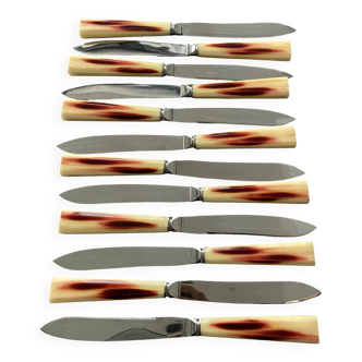 Box of 12 knives from the 50s