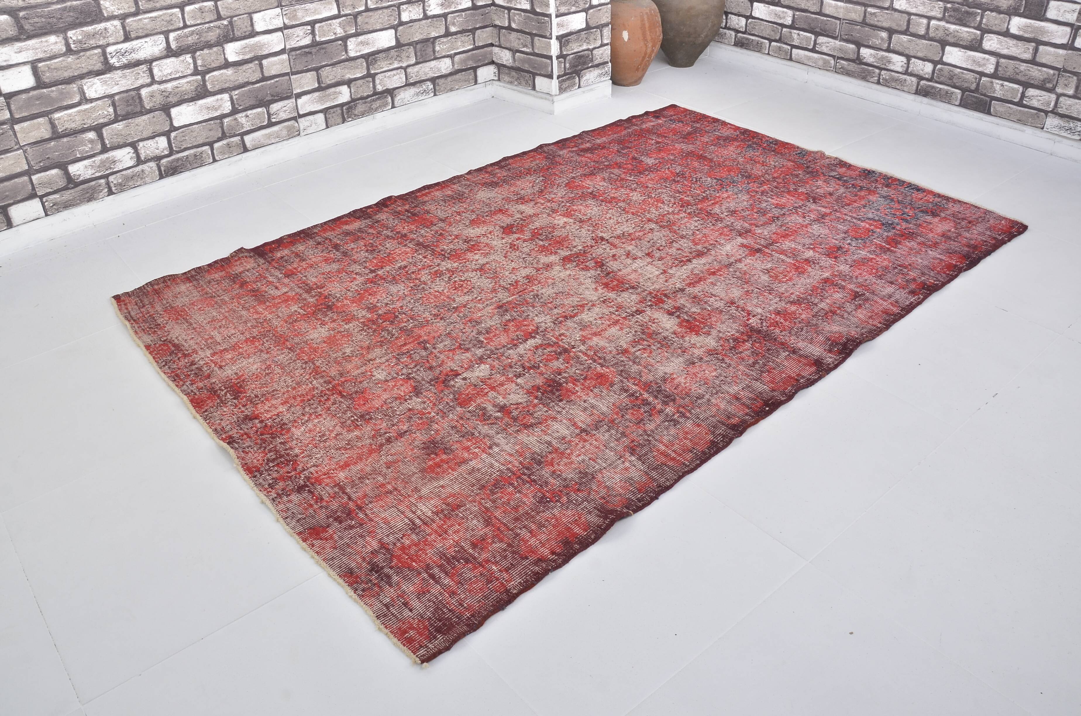 Red Turkish Oushak Rug sku 1502