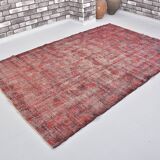 Red Turkish Oushak Rug sku 1502
