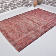 Red Turkish Oushak Rug sku 1502