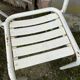Duo of vintage metal Tolix chairs