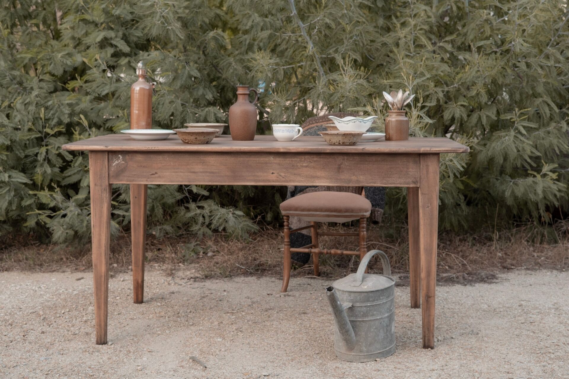 Renovated old farmhouse table