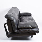 De Sede DS 169 convertible leather sofa, E. Ambühler, 1960