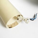 Small 1960s Space Age pendant lamp by Doria made of aluminum and metal