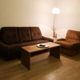 Sofa bed 70s in corduroy