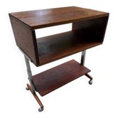 Console vintage bois et métal
