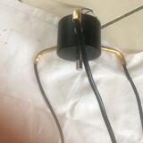 Suspension 3 lights 1970s in stainless steel