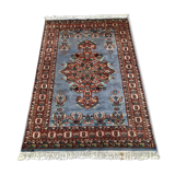 Tapis pakistanais en laine, signé et certifié