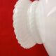 White opaline globe
