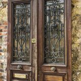 old entrance door
