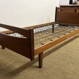 Vintage 1-seater bed from the 50s